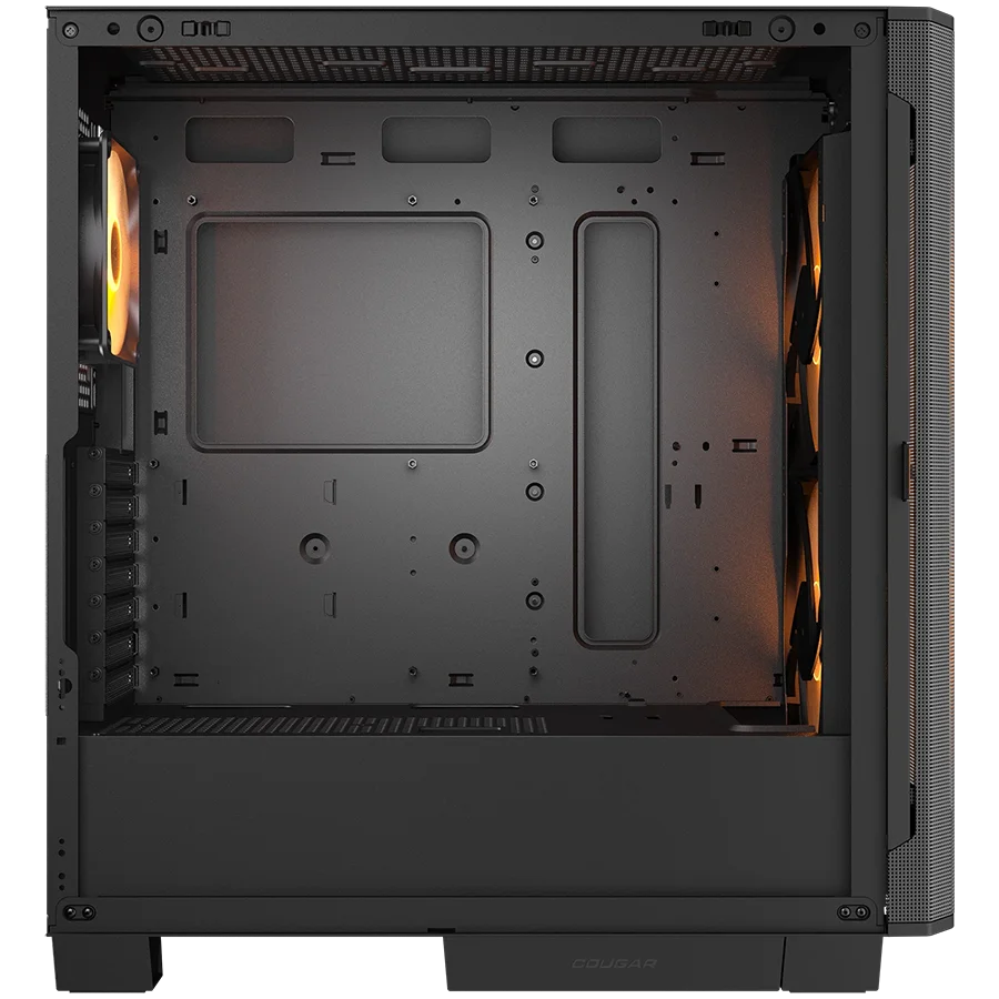 COUGAR AIRFACE FLO RGB PC Case, Mid Tower, Black