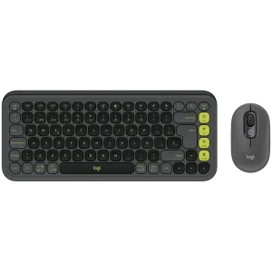 LOGITECH POP ICON COMBO - GRAPHITE - US INT'L - BT  - INTNL-973