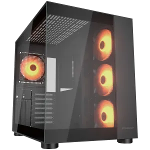 COUGAR FV150 RGB PC Case, Mid tower, Black