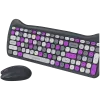 CANYON HSET-W6 EN Keyboard+Mouse Kitty Edition AAA+АА Wireless Violet