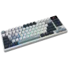 MSI FORGE GK600 TKL WIRELESS SKY - Hot-Swappable Mechanical Switches, PBT Keycaps, Sound-Dampening Foam and Gaskets, Integrated Display, RGB LED, 2.4GHz, BT, USB-C