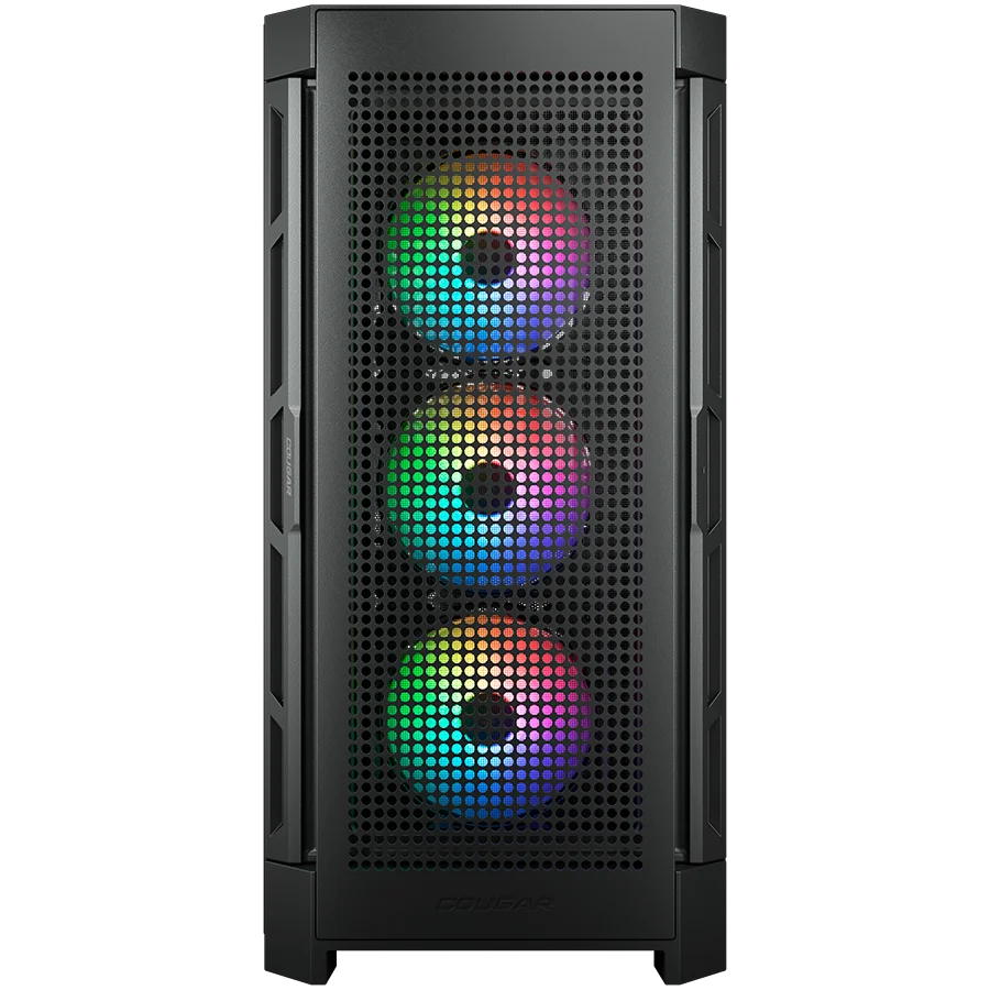 COUGAR DUOFACE PRO RGB PC Case, Mid Tower, Black