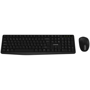 CANYON SET-W01 EN/BG Keyboard+Mouse Wireless Black