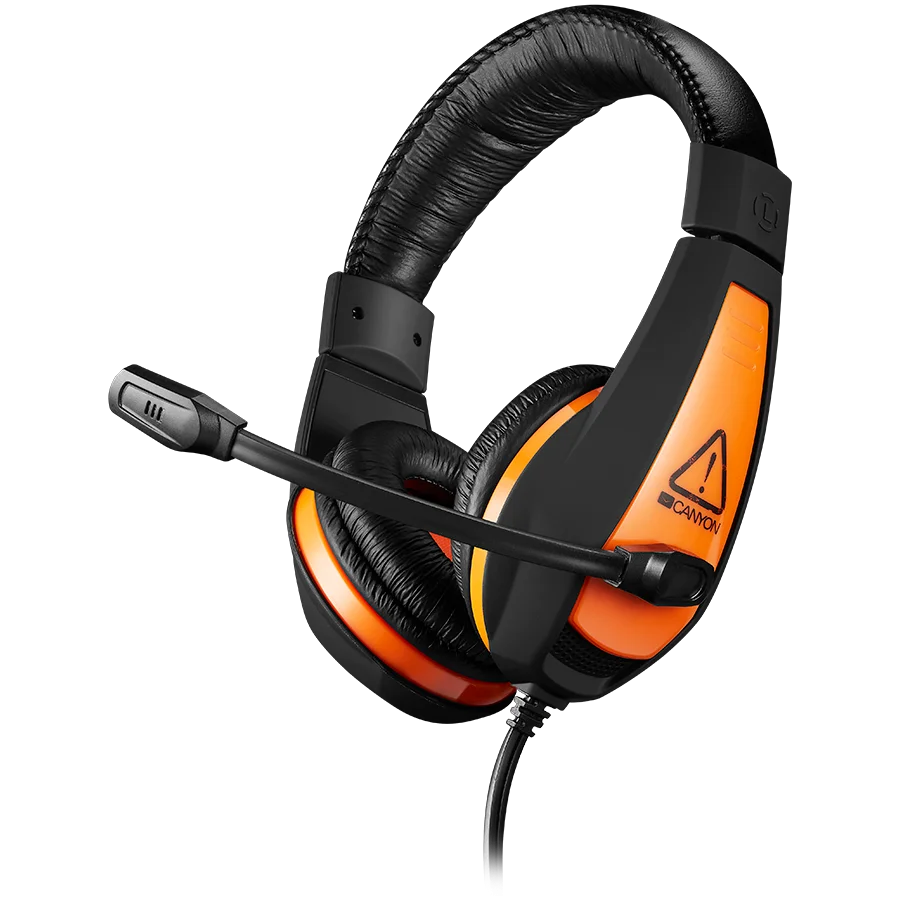 CANYON Star Raider GH-1A, Gaming headset 3.5mm jack with adjustable microphone and volume control, with 2in1 3.5mm adapter, cable 2M, Black, 0.23kg CANYON Star Raider GH-1A, Gaming headset 3.5mm jack with adjustable microphone and volume control, with 2in1 3.5mm adapter, cable 2M, Black, 0.23kg