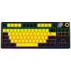 LORGAR KBP70TKLW, Wireless TKL Mechanical Gaming Keyboard Pro, Black/yellow, EN layout LORGAR KBP70TKLW, Wireless TKL Mechanical Gaming Keyboard Pro, Black/yellow, EN layout