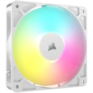CORSAIR RS120 ARGB White, 120mm ARGB Fan, Single Pack
