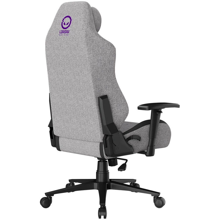 LORGAR CHA41, Ergonomic Gaming Chair Advanced, premium anti-stain fabric, Grey