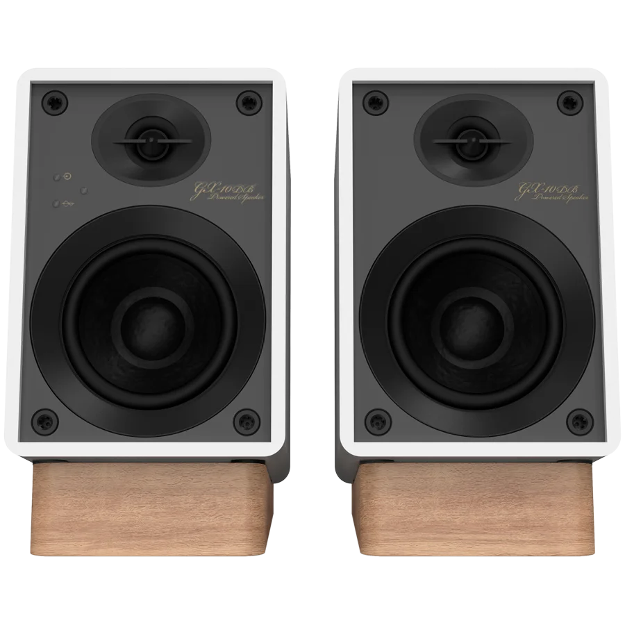 Onkyo Creator Series GX-10DB Powered Speakers, White, pair