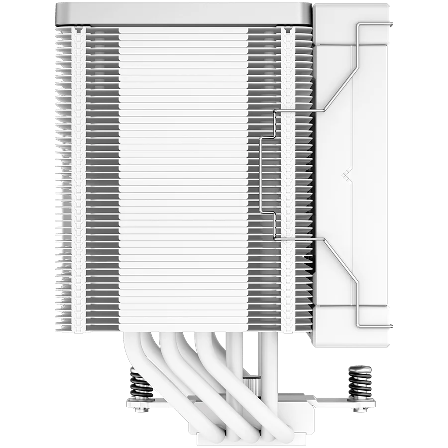 DeepCool AK500 WH, CPU Air Cooler, 1x120mm FK120 PWM Fan, TDP 240W, 5 Heatpipes, White, LGA2066/2011-v3/2011/1700/1200/115x, AMD AM5/AM4, 127x117x158 mm(LxWxH), 3Y, R-AK500-WHNNMT-G