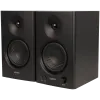 Edifier MR4 Active Studio Monitors, RCA, AUX, TRS, 1-inch Tweeters, 4-inch Woofers, 42W (RMS), Control Knob, Black