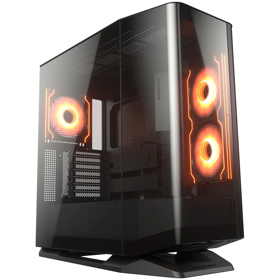 COUGAR FV270 RGB PC Case, Mid tower, Black