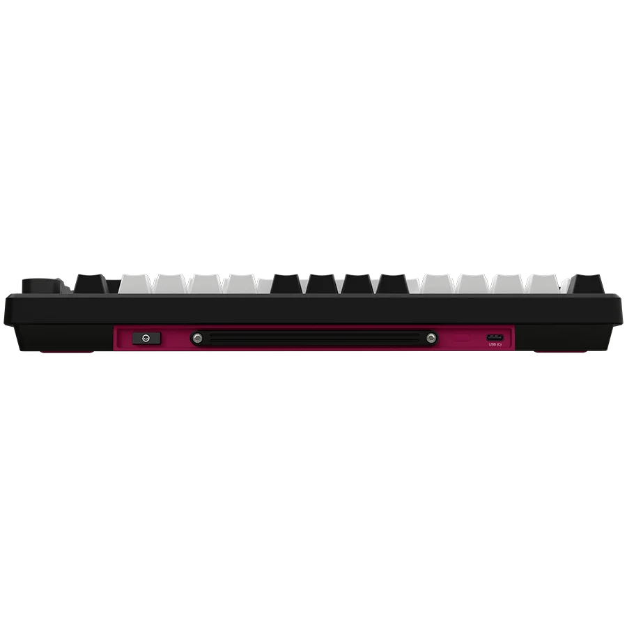 LORGAR KBP7075W, Wireless 75% Mechanical Gaming Keyboard Pro, Black/red, EN layout