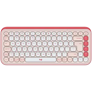 LOGITECH POP ICON KEYS - ROSE - US INT'L - BT  - INTNL-973