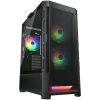 COUGAR DUOFACE RGB PC Case, Mid Tower, Black