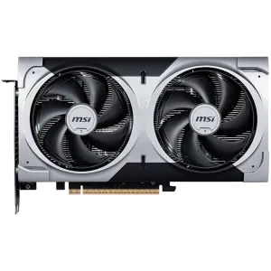MSI Video Card NVIDIA GeForce RTX 5060 Ti 16G VENTUS 2X OC PLUS, 16GB GDDR7, 128-bit, 2602 MHz Boost, 4608 CUDA Cores, PCIe 5.0 (x8), 3x DP 2.1b, HDMI 2.1b, RAY TRACING, Dual Fan, 180W TDP, 8-pin PCIe Power, G-SYNC, 2-Slot, 3Y
