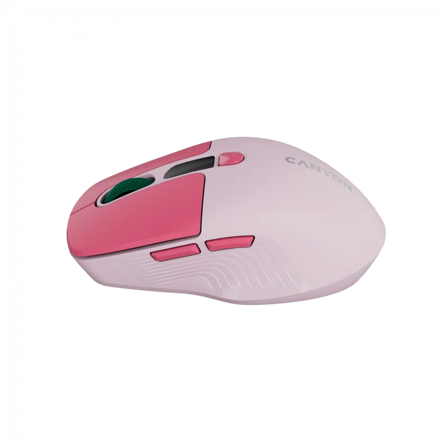 CANYON mouse MW-26 LCD Silent Dual Mode Wireless Pink