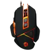 CANYON Optical gaming mouse, adjustable DPI setting 800/1000/1200/1600/2400/3200/4800/6400, LED backlight, moveable weight slot and retractable top cover for comfortable usage