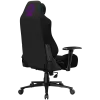 LORGAR CHA41, Ergonomic Gaming Chair Advanced, premium anti-stain fabric, Black/purple