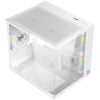 Aqua M Lite Arctic (WH, MATX, U3x1 & U2x1, 2PCS TG, 4PCS G22A Arctic Reverse & 1PC G22A Arctic,ARGB Remote Control Box)