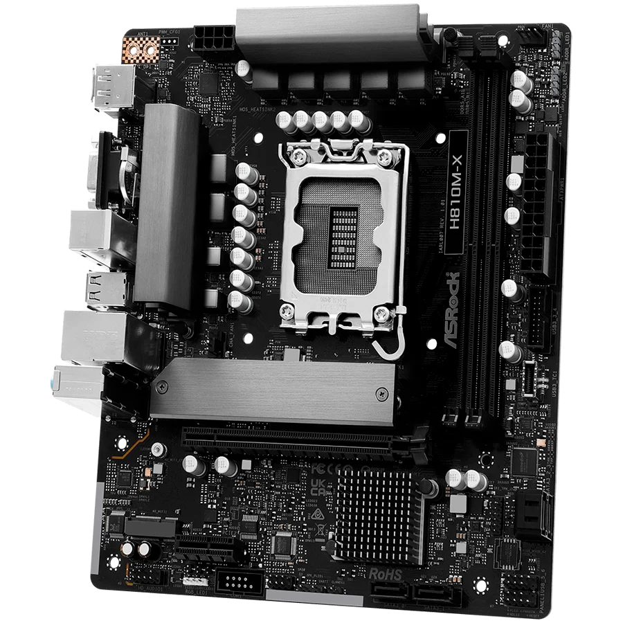 ASROCK H810M-X mATX LGA1851 DDR5