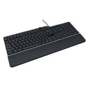 US/Euro (QWERTY) Dell KB-522 Wired Business Multimedia USB Keyboard Black US/Euro (QWERTY) Dell KB-522 Wired Business Multimedia USB Keyboard Black