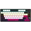 LORGAR KBP7075W, Wireless 75% Mechanical Gaming Keyboard Pro, Black/red, EN layout