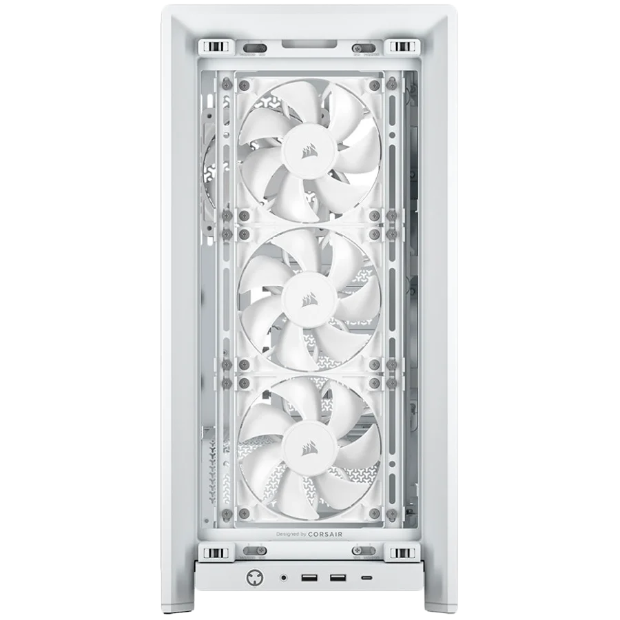Corsair FRAME 4000X RS Mid-Tower, White Corsair FRAME 4000X RS Mid-Tower, White