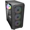 COUGAR MX600 Mini V2 RGB PC Case, Mini Tower, Black