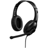 Edifier K800 USB Over-Ear Headphones, 40mm Drivers, Noise-Cancelling Microphone, Inline controls, Black