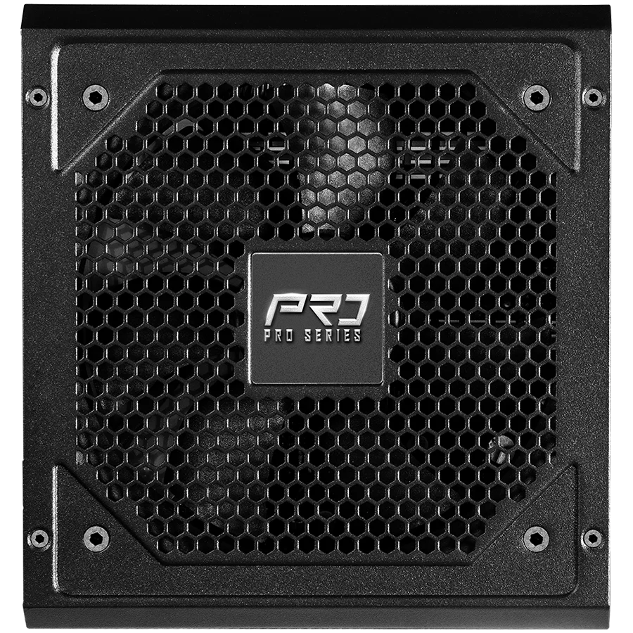 Asrock PRO-850G, 850W, 80 Plus GOLD, Non Modular PSU, 1x EPS 12V CPU(4+4pin), 2x PCIe (6+2pin), 2x 4-pin connectors, 4x SATA, OCP, SCP, OVP, UVP, OTP, OPP protections, 120 mm Fan, ATX 3.1, 3Y warranty