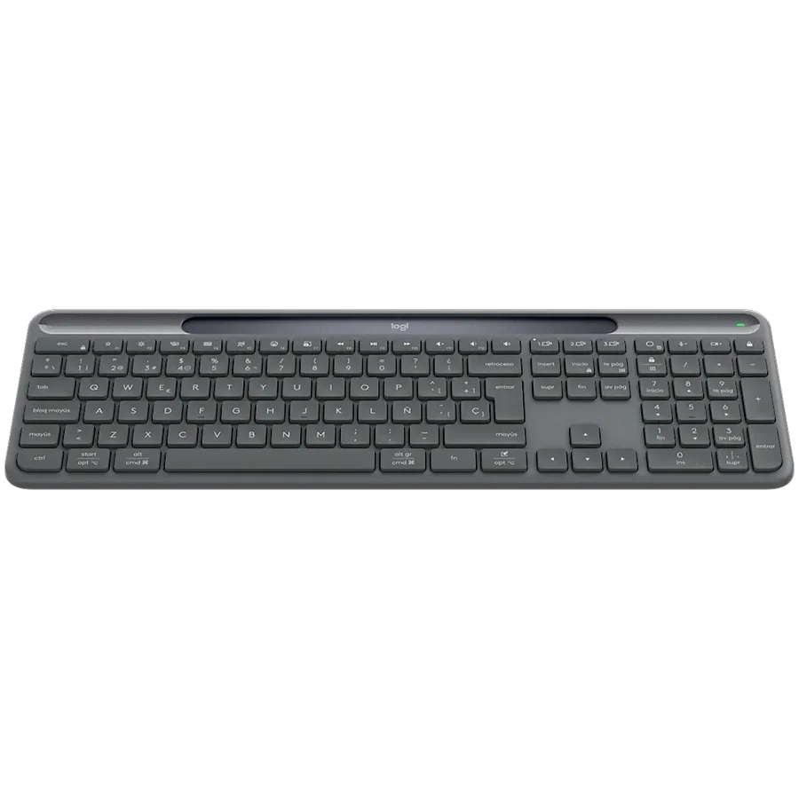 LOGITECH Slim Solar+ for Business - GRAPHITE - US INT'L - 2.4GHZ/BT - INTNL-973 - UNIV