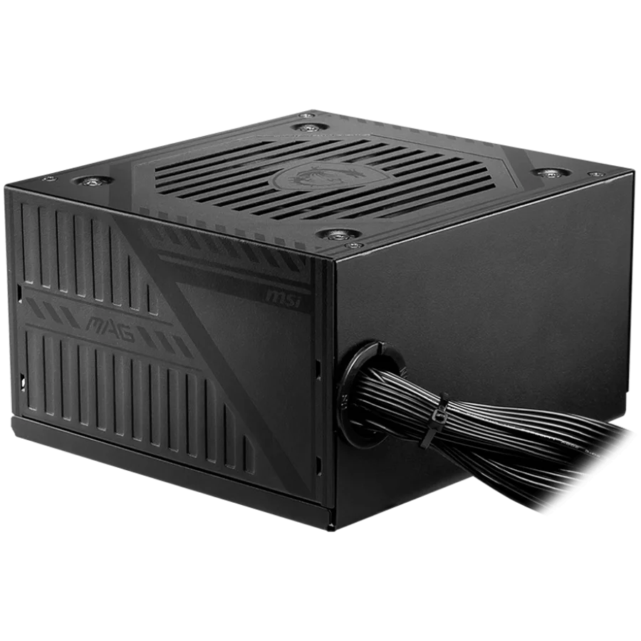 MSI MAG A550BNL, 550W, 80 PLUS Bronze, 120mm Low Noise Fan, Protections: OCP/OVP/OPP/SCP, Dimensions: 150mmx140mmx86mm, 5Y Warranty