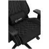 LORGAR CHA41, Ergonomic Gaming Chair Advanced, premium anti-stain fabric, Black/white