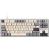 ROYAL KLUDGE R87Pro Half Grey Gaming Keyboard Creamy switch ROYAL KLUDGE R87Pro Half Grey Gaming Keyboard Creamy switch