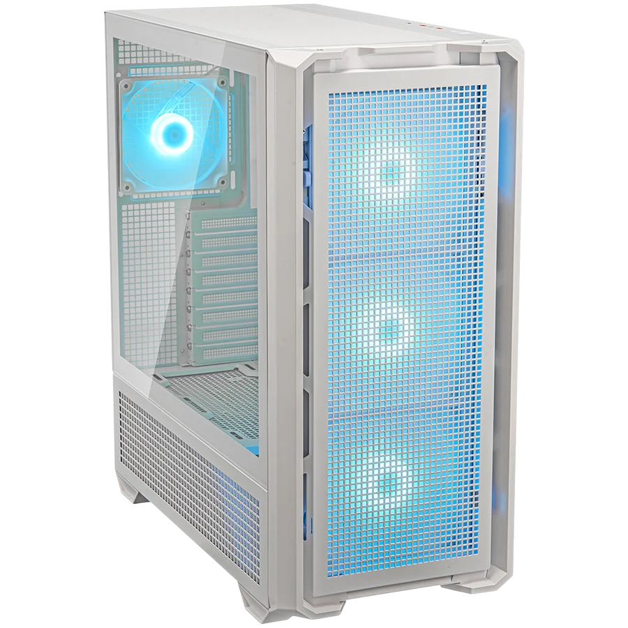 COUGAR MX600 PC Case, Mid Tower, White