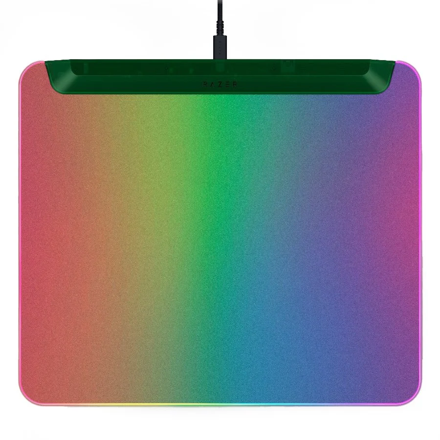Razer Firefly V2 Pro Phantom Green Edition, Razer Chroma customizable RGB lighting, Micro-textured surface, Built-in cable catch, All-round edge lighting, 19 lighting zones, Braided USB cable, Dimensions: 355mm x 255mm x 3mm