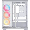 CORSAIR 3500X RSR ARGB Tempered Glass Mid-Tower, White
