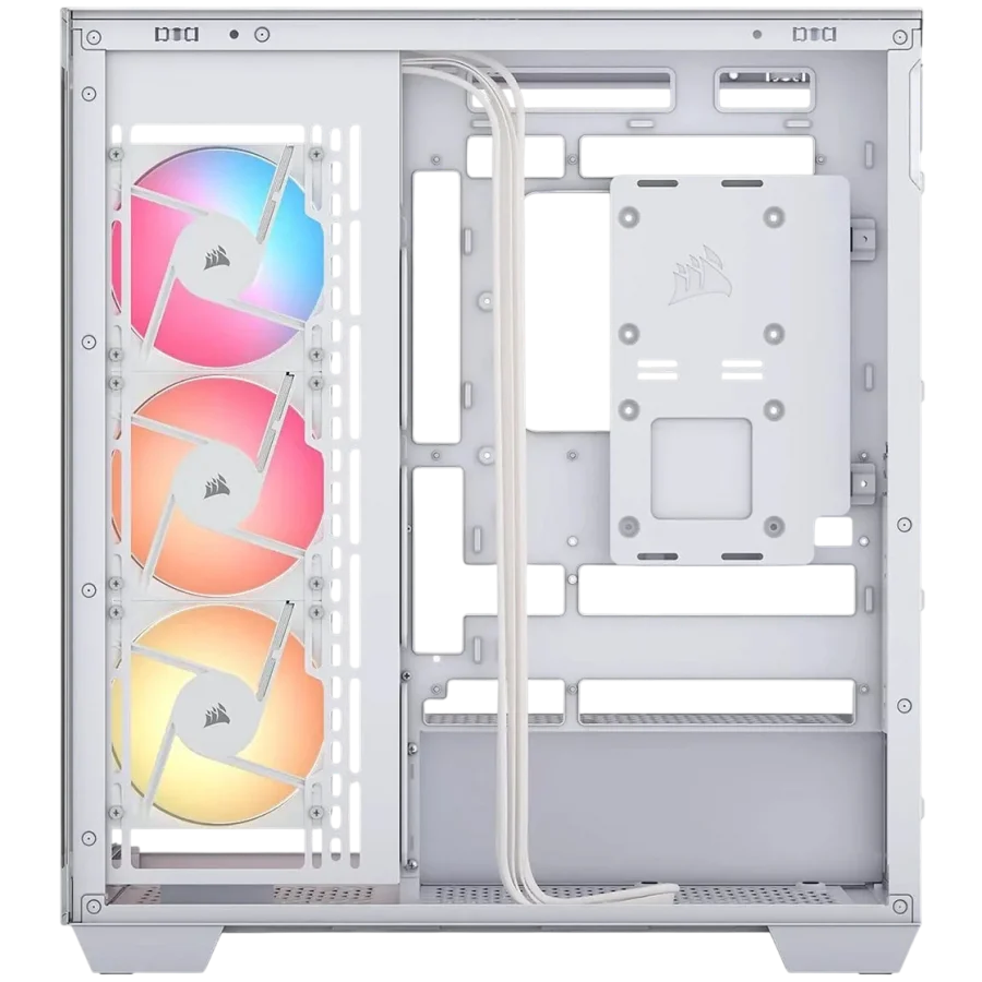 CORSAIR 3500X RSR ARGB Tempered Glass Mid-Tower, White
