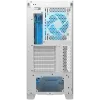 COUGAR AIRFACE FLO RGB PC Case, Mid Tower, White