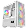 DeepCool CH560 Digital WH, Mid Tower, Mini-ITX/Micro-ATX/ATX/E-ATX, 1xUSB3.0, 1xType-C, 1xAudio, 3x140mm+1x120mm Pre-Installed ARGB Fans, Tempered Glass, Mesh Panels, Dual-Status Digital Display, GPU Support Arm, White, R-CH560-WHAPE4D-G-1 DeepCool CH560 Digital WH, Mid Tower, Mini-ITX/Micro-ATX/ATX/E-ATX, 1xUSB3.0, 1xType-C, 1xAudio, 3x140mm+1x120mm Pre-Installed ARGB Fans, Tempered Glass, Mesh Panels, Dual-Status Digital Display, GPU Support Arm, White, R-CH560-WHAPE4D-G-1