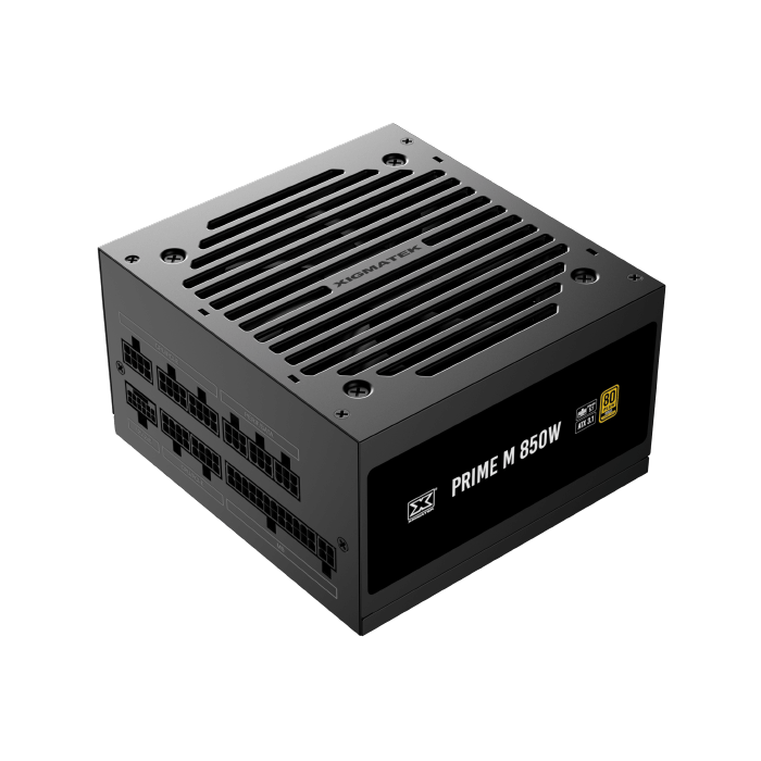 Xigmatek Prime M 850W (80+Gold 230V EU, ATX3.1 & PCI-E 5.1, LLC D2D & APFC, 120mm Fan, Full Modular, EU Cord, Color Box) Xigmatek Prime M 850W (80+Gold 230V EU, ATX3.1 & PCI-E 5.1, LLC D2D & APFC, 120mm Fan, Full Modular, EU Cord, Color Box)