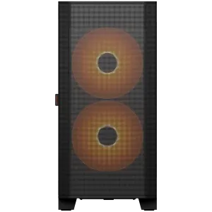 COUGAR AIRFACE FLO RGB PC Case, Mid Tower, Black