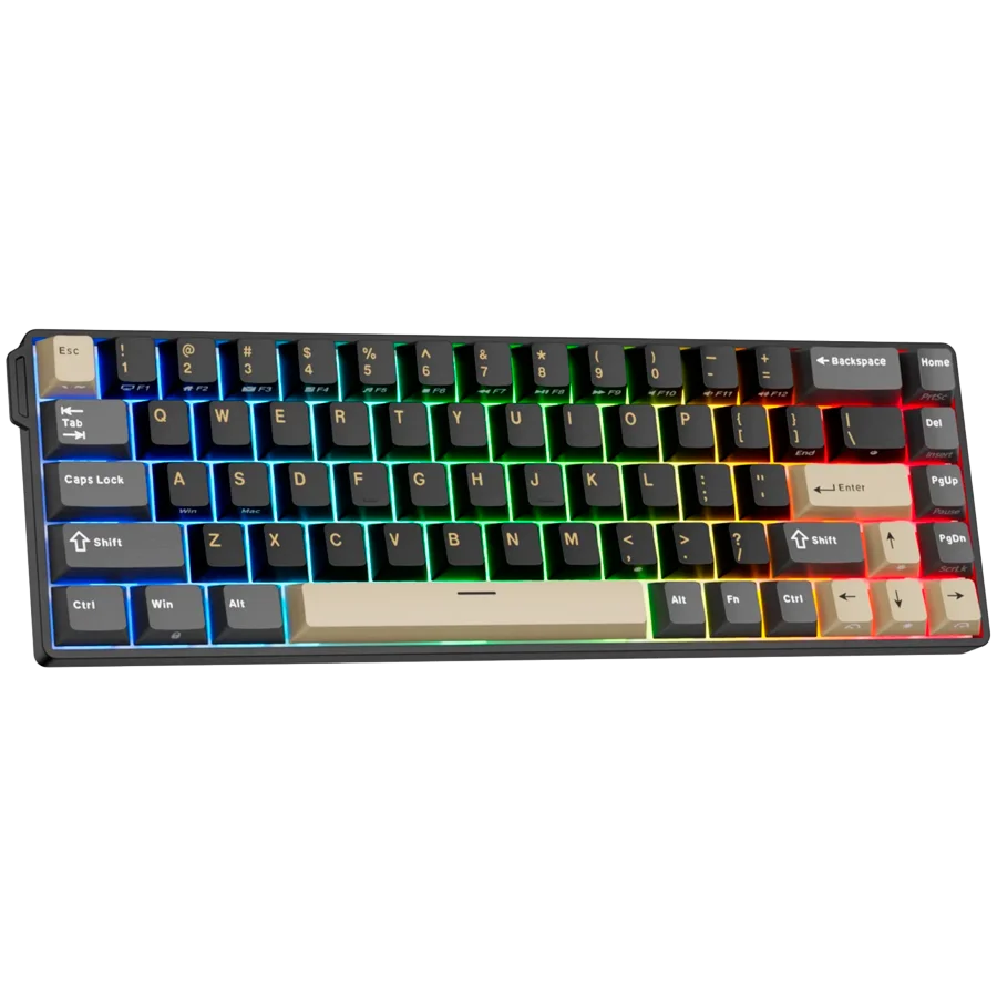 ROYAL KLUDGE RK68 HE Phantom Gaming Keyboard Mint switch