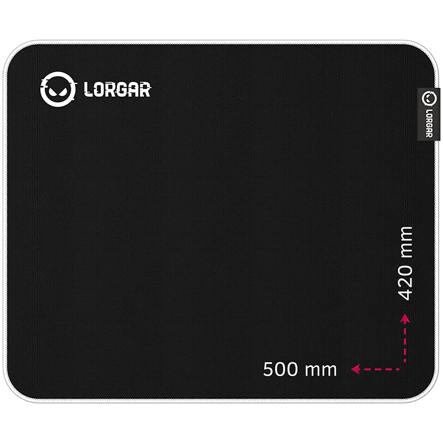 Lorgar Legacer 755, Gaming mouse pad, Ultra-gliding surface, Purple anti-slip rubber base, size: 500mm x 420mm x 3mm, weight 0.45kg Lorgar Legacer 755, Gaming mouse pad, Ultra-gliding surface, Purple anti-slip rubber base, size: 500mm x 420mm x 3mm, weight 0.45kg