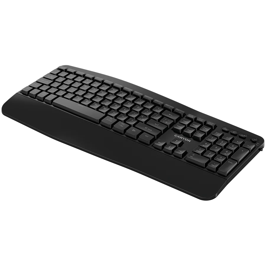CANYON keyboard HKB-W6 Wireless Black