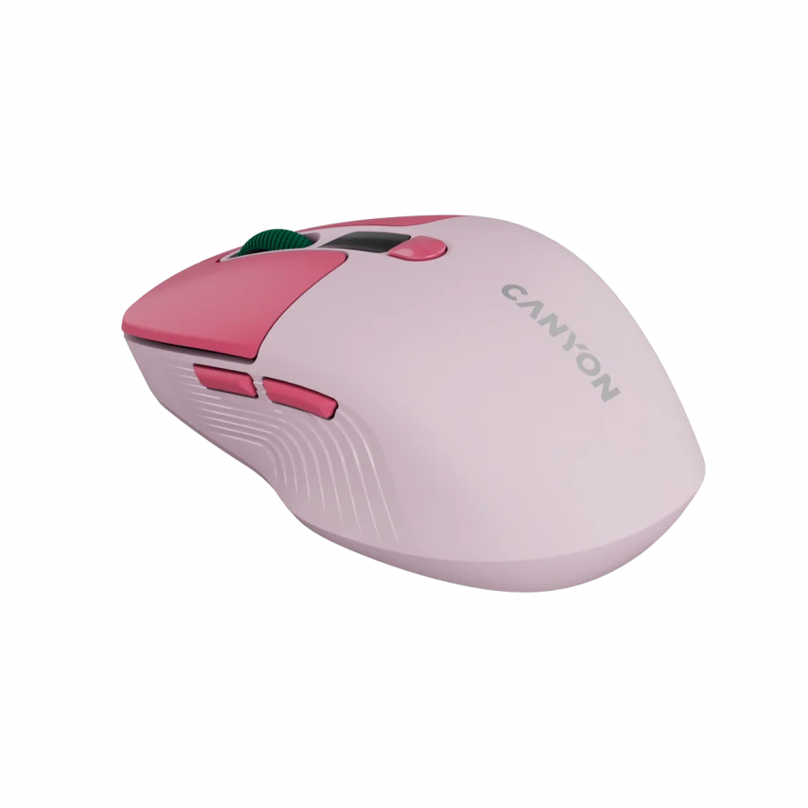 CANYON mouse MW-26 LCD Silent Dual Mode Wireless Pink