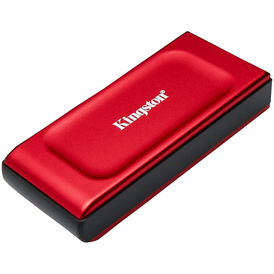 Kingston SSD 1TB XS1000 Red External USB 3.2 Gen 2 Portable Solid State Drive Kingston SSD 1TB XS1000 Red External USB 3.2 Gen 2 Portable Solid State Drive