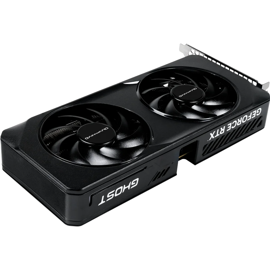 Gainward GeForce RTX 5060Ti Ghost 8GB GDDR7 128 bit, 1x HDMI 2.1b, 3x DP 2.1b, 2 Fan, 1x 8-pin pwr connector, 600W, 262.1 x 126.3 x 40.1 mm, NE7506T019P1-GB2062B