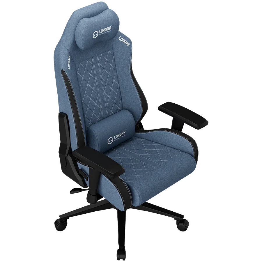 LORGAR CHA41, Ergonomic Gaming Chair Advanced, premium anti-stain fabric, Blue LORGAR CHA41, Ergonomic Gaming Chair Advanced, premium anti-stain fabric, Blue