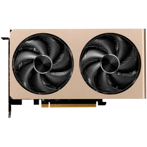 MSI Video Card NVIDIA GeForce RTX 5060 8G INSPIRE 2X OC, 8GB GDDR7, 128-bit, 2535 MHz Boost, 3840 CUDA Cores, PCIe 5.0 (x8), 3x DP 2.1b, HDMI 2.1b, RAY TRACING, Dual Fan, 145W TDP, 8-pin PCIe Power, G-SYNC, 2-Slot, 3Y
